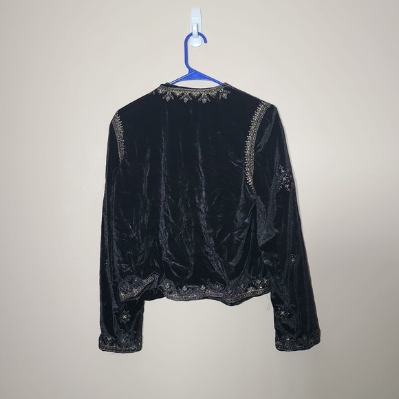 Sequins velvet cardigan - Picture 7 of 9